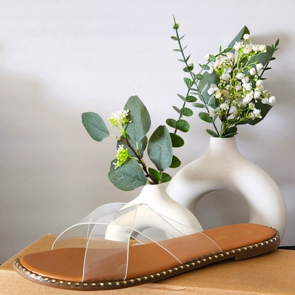 Clear Straps Sandal